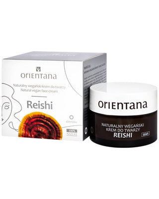 Natürliche vegane Tagescreme mit Reishi Orientana Pilzen