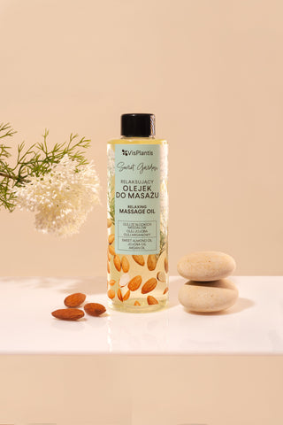 Feuchtigkeitsspendendes und entspannendes Massageöl mit Mandelduft Secret Garden Vis Plantis - 2