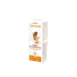 Haarentfernungscreme für zarte und empfindliche Stellen mit Hafermilch, Sensual Joanna