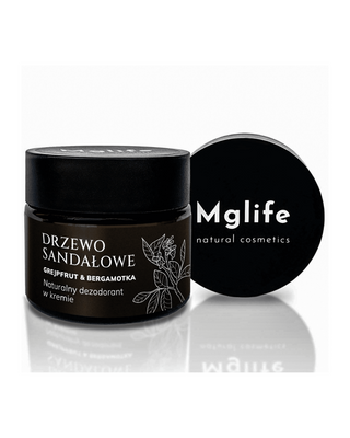Creme Deodorant Sandelholz, Grapefruit und Bergamotte Mglife - 4