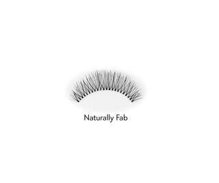 Wiederverwendbare falsche 2d-Wimpern, verformungsbeständig Naturally Fab Bamm!Lashes - 2