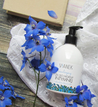 Feuchtigkeitsspendendes Intimpflegegel mit Vianek Löwenzahnblatt-Extrakt - 2