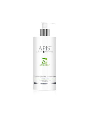Reinigender antibakterieller Toner mit Acne-Stop Home Terapis Apis Grüntee - 1