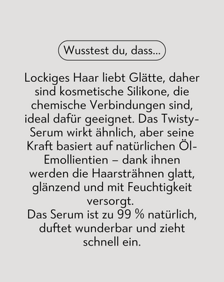 Serum für lockiges und splissiges Haar Twisty - 4