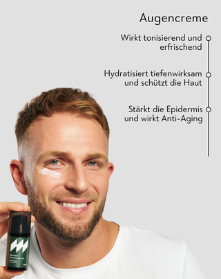 Anti-Falten-Augencreme für Männer mit Arganöl und Vitamin C Monolit - 3