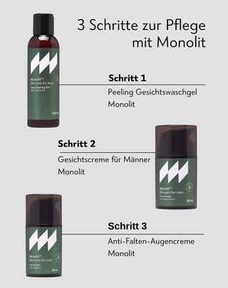 Anti-Falten-Augencreme für Männer mit Arganöl und Vitamin C Monolit - 4