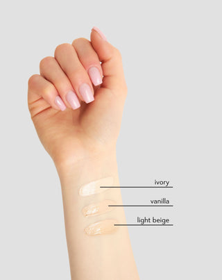 Feuchtigkeitsspendende BB-Gesichtscreme LSF 50 mit Hyaluronsäure und Vitamin C 03 Hellbeige Nutridome