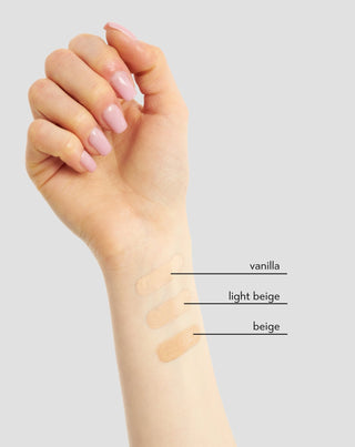 Abdeckende CC-Gesichtscreme LSF 48 mit Kollagen und natürlichen Ölen 02 Light Beige Nutridome - 2