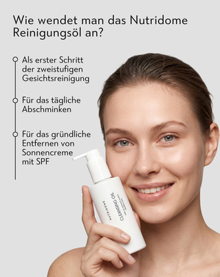 Reinigendes Gesichtsöl zum Abschminken von Kosmetika und Verschmutzungen Nutridome - 3