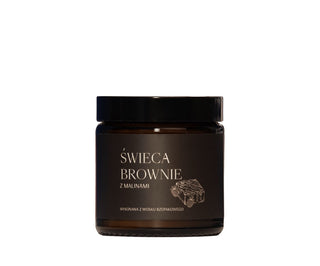 Vegane Rübenkerze mit Brownie- und Himbeerduft 120 ml MgLife - 1