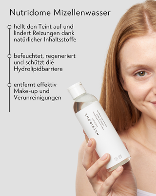 Mizellen Make-up Entferner von Nutridome mit Magnolien-Stammzellen - 3