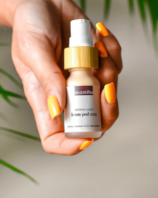 Aufhellende Tages- und Nachtaugencreme mit Koffein und Coenzym Q10 Manilu - 2