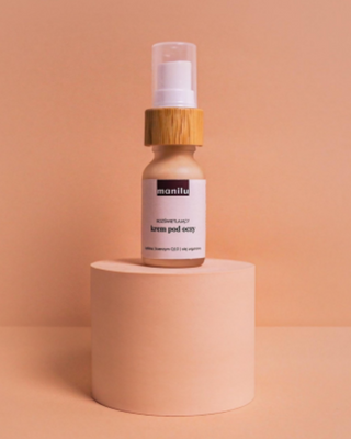 Aufhellende Tages- und Nachtaugencreme mit Koffein und Coenzym Q10 Manilu - 3