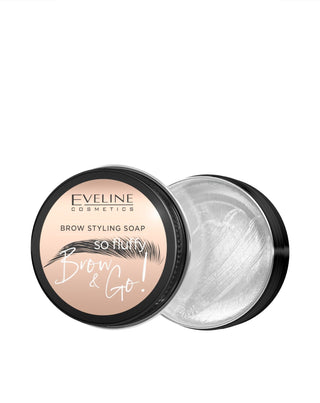 Vegan So fluffy Brow&Go Eveline Augenbrauen-Styling-Seife
