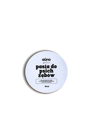 Kokos-Banane Hundezahnpasta neutralisiert Gerüche und entfernt Zahnstein Auna For Fauna 30 ml - 1