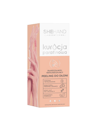 Paraffinbehandlung Peeling und Gleitmittel Handpeeling SheHand