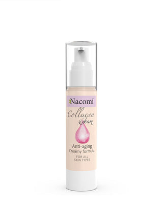 Kollagen-Gesichtscreme mit Anti-Falten-Effekt in Form eines Nacomi-Gels