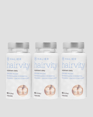 Tabletten gegen Haarausfall und Haarwachstum für Frauen Hairvity Halier 180 Kapseln - 1