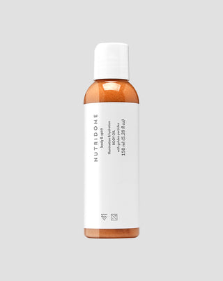 Leuchtendes Körperöl mit dem Glow-Effekt mit Jojobaöl und Nutridome Arganöl_1