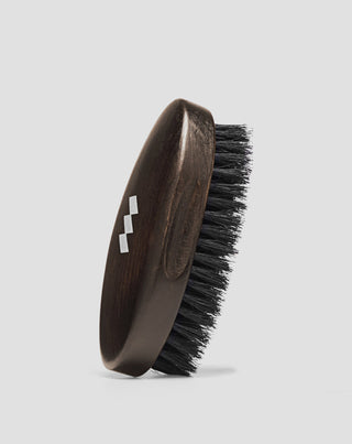 Bartbürste aus Buchenholz mit natürlichen Wildschweinborsten Monolit - 1