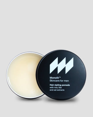 Pomade zur Haarstyling für Modellierung und Fixierung der Frisur für Männer Monolit 55 g - 1