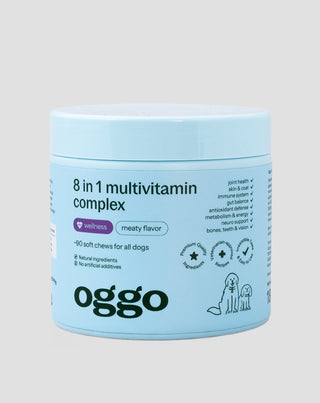 8 in 1 multivitamin-komplex zur unterstützung der gesundheit und energie Ihres haustiers oggo 180 g - 1