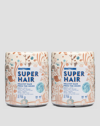 Haargelees, die das Haarwachstum beschleunigen und seinen Zustand verbessern Super Hair Oh!Tomi 120 Stk. - 1