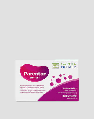 Parenton Woman Nahrungsergänzungsmittel für Frauen, die eine Schwangerschaft planen GardenPharm 30 Kapseln - 1