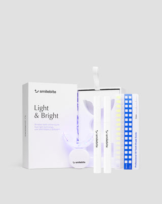 Smilebite Light & Bright LED Zahnaufhellungsset + 2× Whitesmile Serum™ - 1