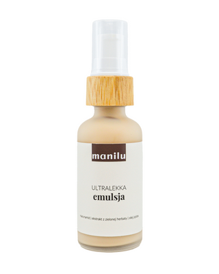 Leichte Emulsion für fettige Haut und Mischhaut mit Arganöl und Manil-Niacinamid - 1