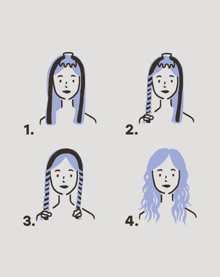 Seidenlockenwickler ohne Hitze Feel (no) heat Twisty - 4