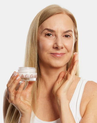Creme für reife Haut mit Kollagen, Hyaluronsäure und Vitamin E für Frauen 50+ Aggie - 2