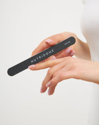 Gerade Nagelfeile 100/180 Nutridome - 2