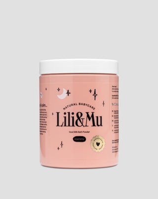 Lili&Mu Ziegenmilch-Badepulver für Mütter mit Jojobaöl und Panthenol