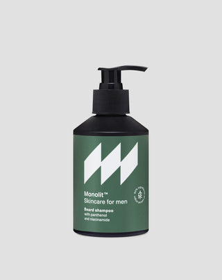 Bartshampoo mit Panthenol und Niacinamid zur Reinigung und Pflege des Bartes Monolit - 1