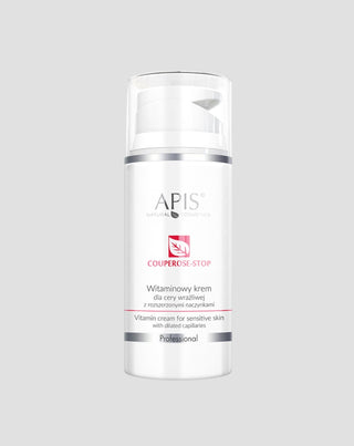 Vitamincreme für empfindliche Haut mit erweiterter Couperose-Stop Apis - 1