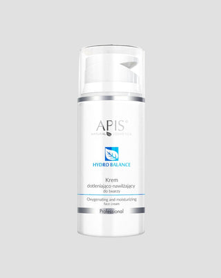 Hydro Balance, Sauerstoffspendende und feuchtigkeitsspendende Creme mit Aloe und Hyaluronsäure Apis