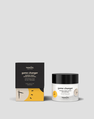 Natürliche Gesichtscreme mit Retinol Game Changer 30 ml Resibo - 4