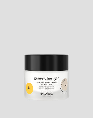 Natürliche Gesichtscreme mit Retinol Game Changer 30 ml Resibo - 1