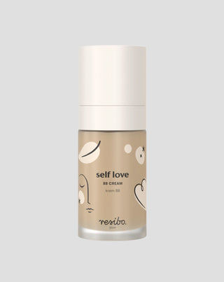 Natürliche und umweltfreundliche BB Self Love Gesichtscreme in Natural Beige 30 ml Resibo - 1