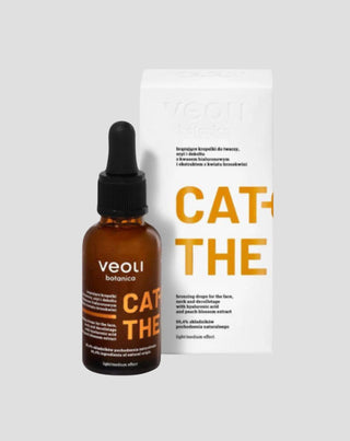 Farblose Bräunungstropfen für Gesicht und Dekolleté Catch the sun von Veoli Botanica - 1
