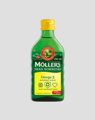 Moller's Norwegischer Lebertran mit Zitrone und 600 IE Vitamin D3 - 1