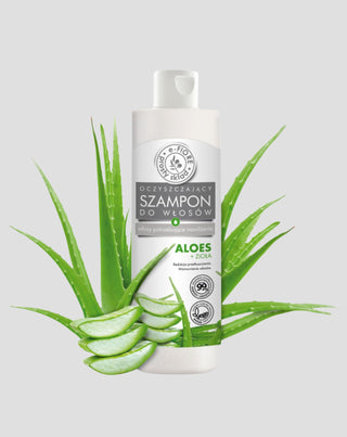 Reinigendes Haarshampoo mit Aloe und Kräutern für die tägliche Anwendung E-Fiore - 1