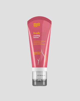 Eine kühlende Lotion zur Steigerung der Hautelastizität mit Präbiotika und Ceramiden Much More Than - 1