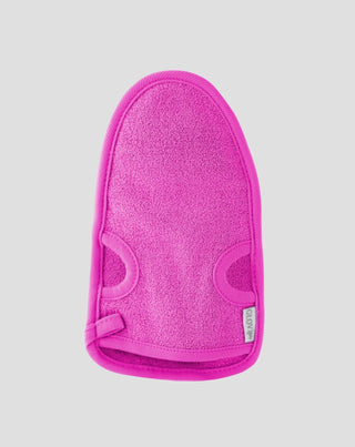 Mehrzweck-Körperreinigungs- und Peeling-Handschuh zur Reduzierung von Cellulite Hautglättung Pink Glov