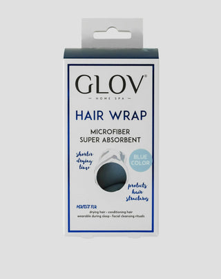 Weißer Haarturban verkürzt die Trocknungszeit für alle Haartypen Hair Wrap Glov - 2