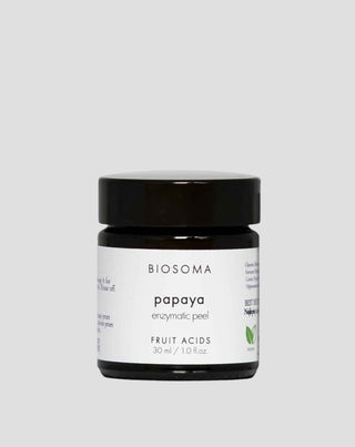 Enzympeeling – Papaya-Maske für alle Hauttypen, RAW Biosoma-Linie - 1