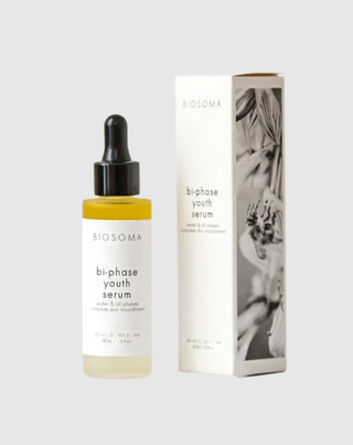 Zwei-Phasen-Anti-Aging-Gesichtsserum mit Hyaluronsäure und natürlichen Biosoma-Ölen - 2
