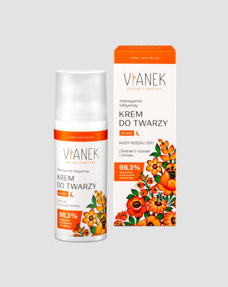 Intensiv pflegende Nachtcreme mit Vianek Hopfenextrakt - 2