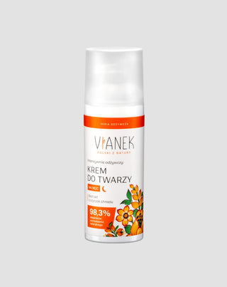 Intensiv pflegende Nachtcreme mit Vianek Hopfenextrakt - 1